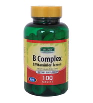 Vitapol Vitamin B Complex 100 Tablet Skt Ağustos 2024