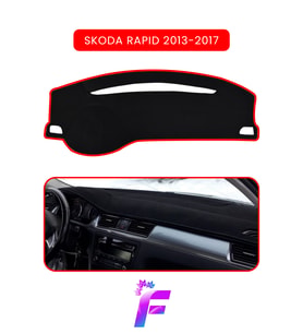 SKODA RAPİD (2013-2017) Araca Özel Torpido Örtüsü Ön Göğüs Kılıfı Tam Koruma Tam Uyum A81