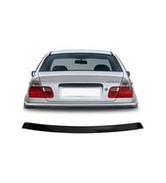 bmw e46 sedan 1998-2005 uyumlu plastik parlak siyah cam üstü spoiler
