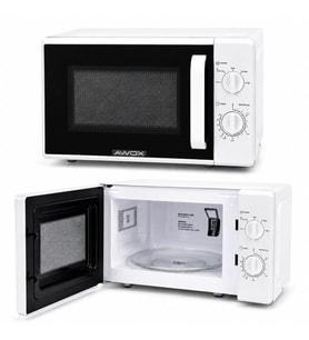 Beyaz Mikrodalga Fırın - Klasik Ön Panel - 20 Litre Kapasite