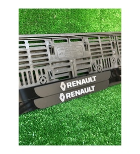 Pleksi Otomobil Plakalık Ahenk Model renault Logolu