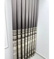 NİVEMESHOME URLA V-5302 TOPRAK 1/3 SIK PİLELİ FON PERDE APM