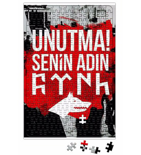 Unutma Senin Adın Türk Puzzle 240 Parça Yapboz