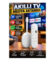 Akıllı TV Medya Aktarıcı – Kablosuz Yayın, Kolay Kurulum ve Uzaktan Kumanda Desteği