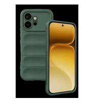 Huawei Honor 600 Optimum Silikon - Koyu Yeşil