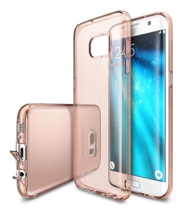 Ringke Air Galaxy S7 Edge ile Uyumlu Kılıf Rose Gold