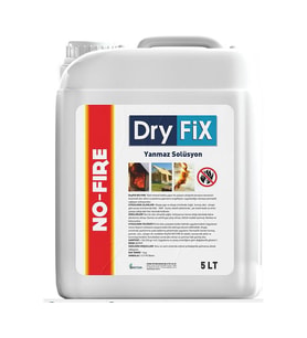 DryFix No Fire Yanmaz Solüsyon 5 Lt Şeffaf