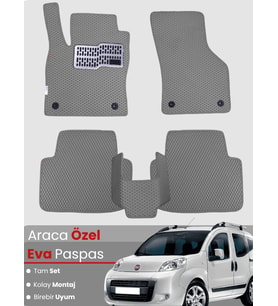 Fiat Fiorino (2013-2025) Uyumlu EVA Paspas Tam Set – Birebir Uyum, Araca Özel Tasarım,Kolay Montaj