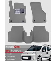 Fiat Fiorino (2013-2025) Uyumlu EVA Paspas Tam Set – Birebir Uyum, Araca Özel Tasarım,Kolay Montaj