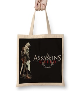 Assassins Creed 04 Bez Çanta Uzun Saplı