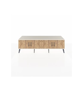 Hyperion TV Ünitesi 2 Raflı 4 Kapaklı 176x44x51 Aytaşı-Çam/Aytaşı