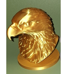 Modern Tasarım Gold Renk Biblo Dekor Obje 14CM