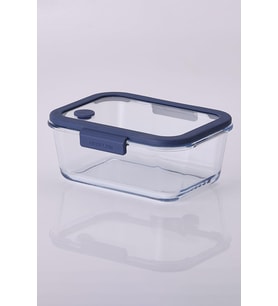 Neoflam Fika Glace Vakumlu Cam Saklama Kabı 1900 Ml Mavi