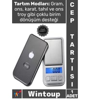 #Tartı Dijital Şık Mini Ipod Görünümlü Hassas Cep Terazisi Tartı 200 Gram Kapasite 0.01 Hassasiyet