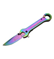 8000A Anahtar Görünümlü Renkli Kamp 19 Cm - Otomatik, Metal Sap