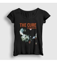 Presmono Kadın Siyah Disintegration The Cure T-Shirt 452212tt