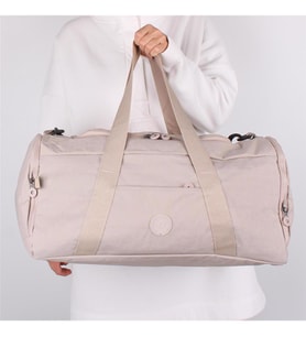 Bagacar UR6020 Bej Klinkır Kumaş Plaj Spor ve Seyahat Çantası