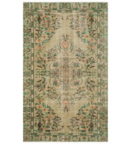 Vintage El Dokuma Eskitme Halı 168x276 cm 10090
