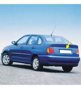 VW Polo Classic Sedan 1996-2002 Bagaj Kapağı Açma Düğmesi 1H6827571E