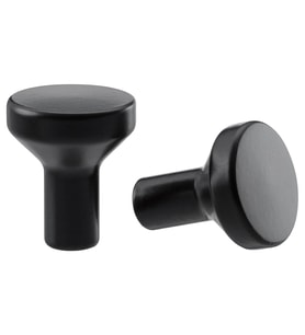 Ikea BAGGANÄS topuz 21 mm, 2 adet (Siyah)