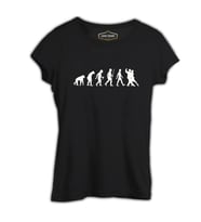 Dance Evoloution Siyah Kadın Tshirt