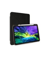 Apple İpad Pro 11 (2021) Kılıf Kalemlikli Hugo Tablet Kılıfı - Siyah