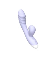 Emişli Curved Rabbit Vibratör Mor