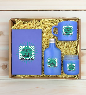 BK Gift Kişiye Özel İsimli DTF Best Friend Temalı Mavi Defter & Kahve Fincanı & Kolonya & Mum Hediye Seti-1, Arkadaşa Hediye, Doğum Günü Hediyesi