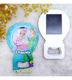 15 Adet Denizkızı Temalı Açacak Magnet HDBL19-