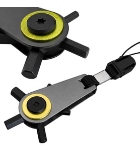 Powermaster PM-24601 Çok Fonksiyonlu Mini Alyan Anahtar Setli Taşınabilir Anahtarlık Aparatı