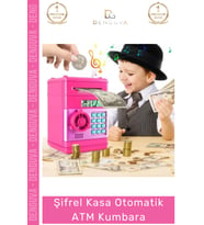 #Kumbara Elektronik Şifreli Çocuk Eğitici Dijital Para Biriktirme Kasa Otomatik ATM Kumbara