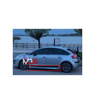 CİTRÖEN C4 GT MARŞPİYEL  Uyumlu SAĞ SOL TK FİBERGLASS BOYASIZ