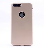 Uyumlu Model Apple iPhone 8 Kılıf Soft Mat Premier Case (Gold)