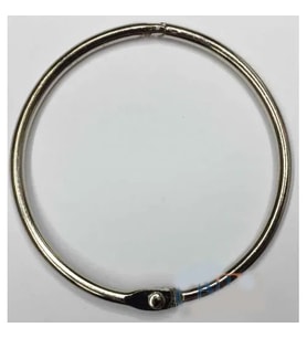 Kilitli Yuvarlak Halka, 5cm - 100 Adet