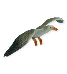 Hayvan Figürleri - Kuşlar -18 cm Gümüş Martı