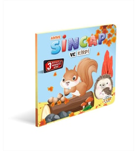 Anne Sincap Ve Kirpi 3 Boyutlu