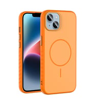 Apple iPhone 14 Kılıf M-safe Şarj Özellikli Zore Tea Kapak