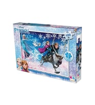 Ks Games Frozen Puzzle 100 Parça Model-1