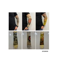 Giyilebilir Dövme 3 Çift 6 Adet Kol Çorap Dövmesi Sleeve tattoo Set6