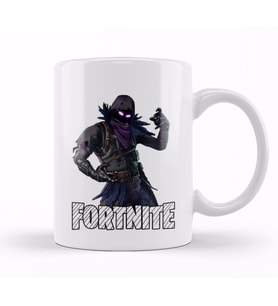 Fortnite Raven Skin Kupa Bardak Porselen