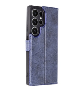 Samsung Galaxy S25 Ultra Kılıf Trend S Plus Kapaklı Kılıf - Lacivert