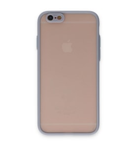 iPhone 6 Kılıf Montreal Silikon Kapak - Gri