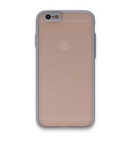 iPhone 6 Kılıf Montreal Silikon Kapak - Gri