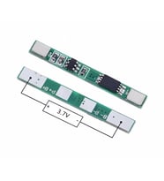 1S 3A 3.7V BMS Koruma Kartı Lityum Batarya 18650 Li-ion Lipo