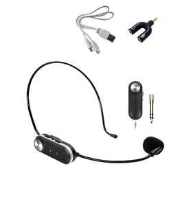 Yüksek Kaliteli Profesyonel Kablosuz Headset Kafa Mikrofonu