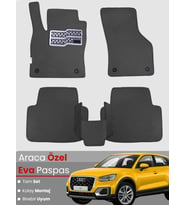 AUDİ Q2 (2016-2020) Uyumlu EVA Paspas Tam Set–Araca Özel,Su Geçirmez,Hızlı ve Kolay Montaj