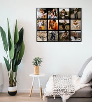 Kişiye Özel Fotoğraflı Kolaj Kanvas Tablo