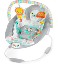 Starts Comfy Ana Kucağı Yatıştırıcı Titreşimler Bebek Koltuğu - Kumaş Oyuncaklar, Müzik ve Çıkarılabilir Oyuncak Barı, 0-6 Ay, 9 kg'a Kadar (Whimsical Wild)