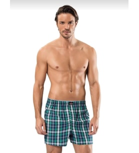 ERDEM 1440 ERKEK DESENLİ POPLİN BOXER 12 ADET (Çok Renkli)