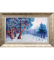 GÜMÜŞ ÇERÇEVELİ TABLO N659